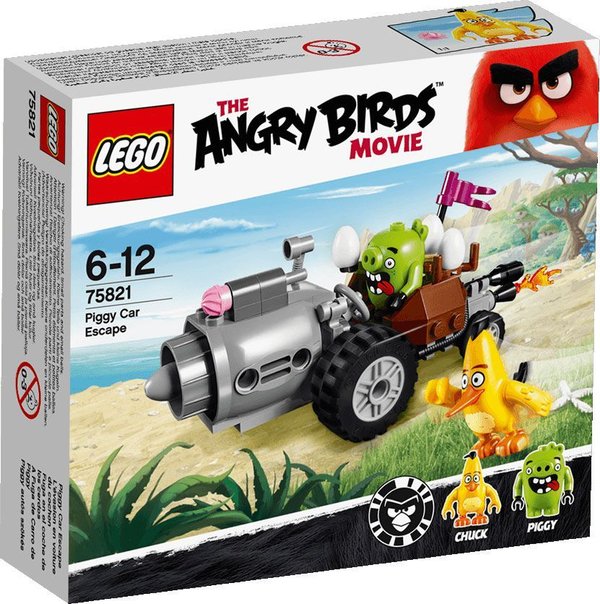 LEGO® Angry Birds™ 75821 Piggy Car Escape - NEU & OVP -
