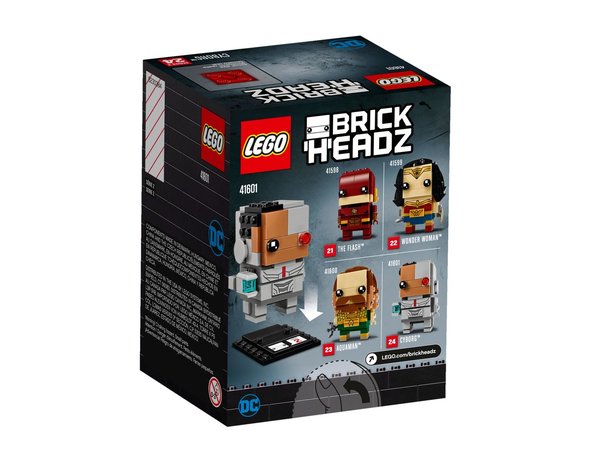 LEGO® DC COMICS™ Super Heroes Nr. 24 BrickHeadz 41601 Cyborg™ - NEU & OVP -