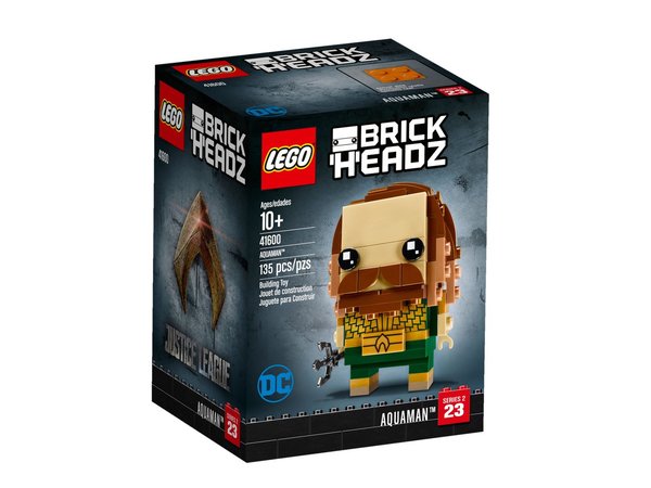LEGO® DC Comics™ Super Heroes Nr. 23 BrickHeadz 41600 Aquaman™ - NEU & OVP -
