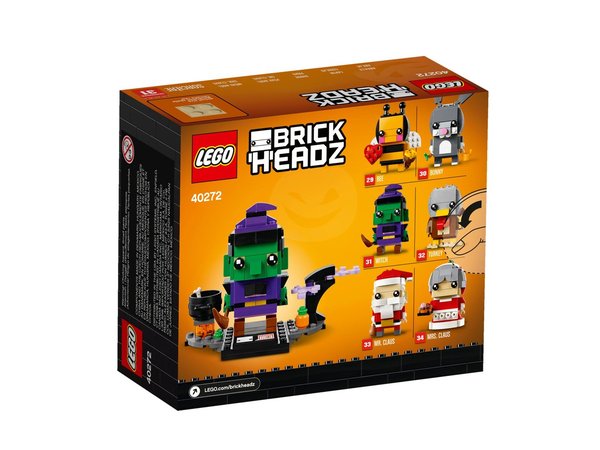 LEGO® Saisonal Nr. 31 BrickHeadz 40272 Halloween-Hexe - NEU & OVP -