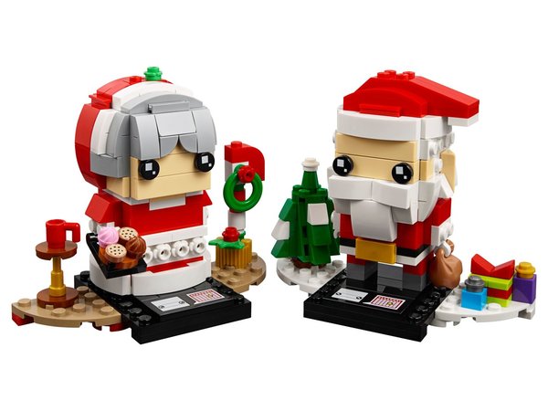 LEGO® Saisonal Nr. 33 + 34 BrickHeadz 40274 Herr und Frau Weihnachtsmann - NEU & OVP -