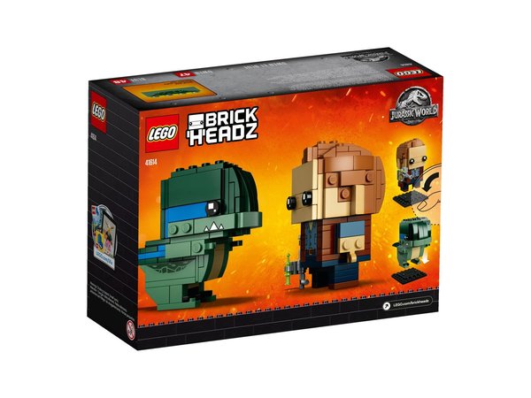 LEGO® Jurassic World™ Nr. 47+48 BrickHeadz 41614 Owen und Blue - NEU & OVP -