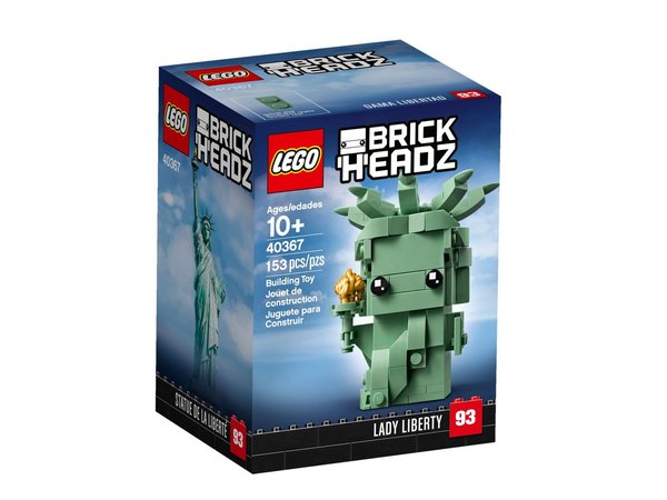 LEGO® Nr. 93 BrickHeadz 40367 Lady Liberty / Freiheitsstatue - NEU & OVP -