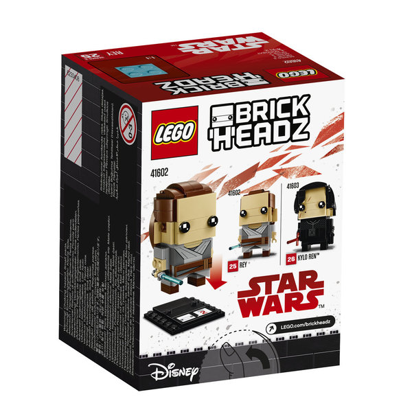LEGO® STAR WARS™ Nr. 25 BrickHeadz 41602 Rey™ - NEU & OVP -