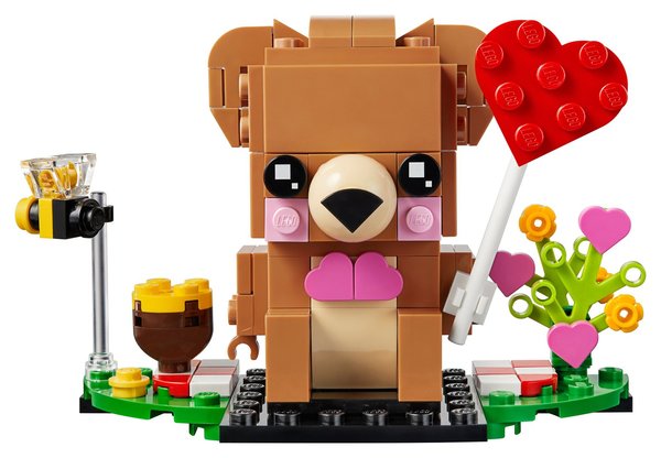 LEGO® Saisonal Nr. 97 BrickHeadz 40379 Valentinstags-Bär - NEU & OVP -