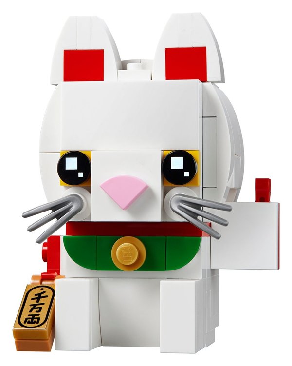 LEGO® Saisonal Nr. 96 BrickHeadz 40436 Glückskatze / Lucky Cat - NEU & OVP -