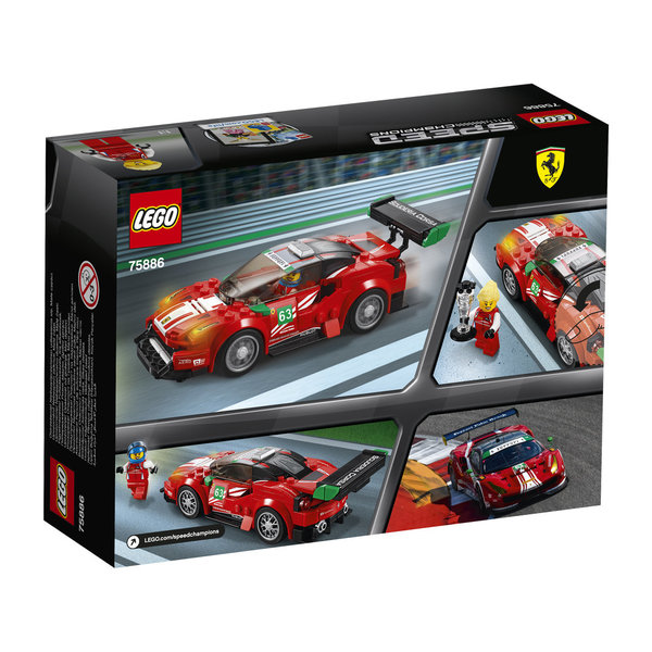LEGO® SPEED CHAMPIONS 75886 Ferrari 488 GT3 “Scuderia Corsa”- NEU & OVP -