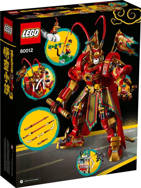 LEGO® Monkie Kid 80012 Monkey King Mech - NEU & OVP -