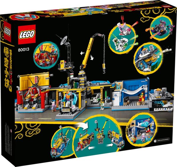 LEGO® Monkie Kid 80013 Monkie Kids geheime Teambasis - NEU & OVP -