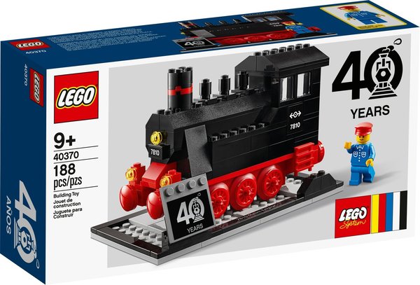 LEGO® 40370 - 40 Jahre LEGO® Züge / Eisenbahn - NEU & OVP -