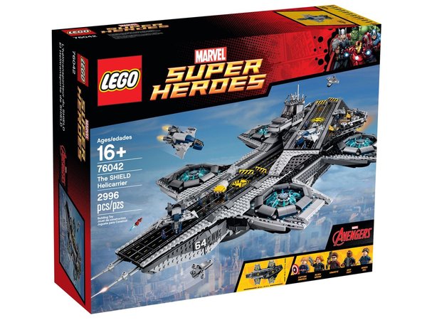LEGO® MARVEL™ Super Heroes 76042 The SHIELD Helicarrier - NEU & OVP -