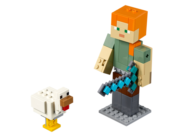 LEGO® Minecraft™ 21149 BigFig Alex mit Huhn - NEU & OVP -