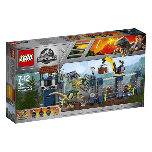 LEGO® Jurassic World™ 75931 Angriff des Dilophosaurus - NEU & OVP -