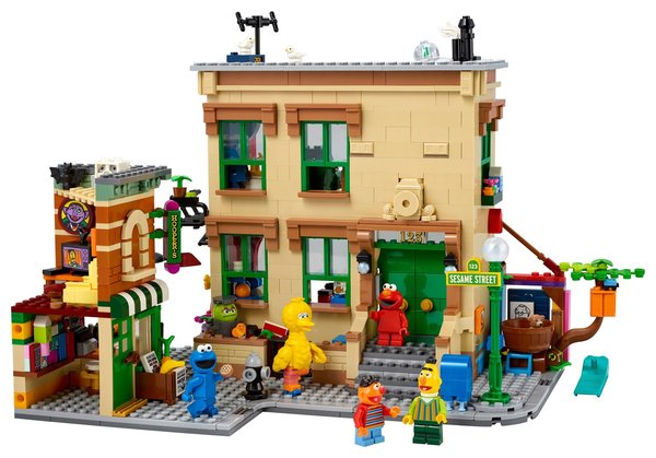LEGO® IDEAS 21324 123 Sesame Street - NEU & OVP -