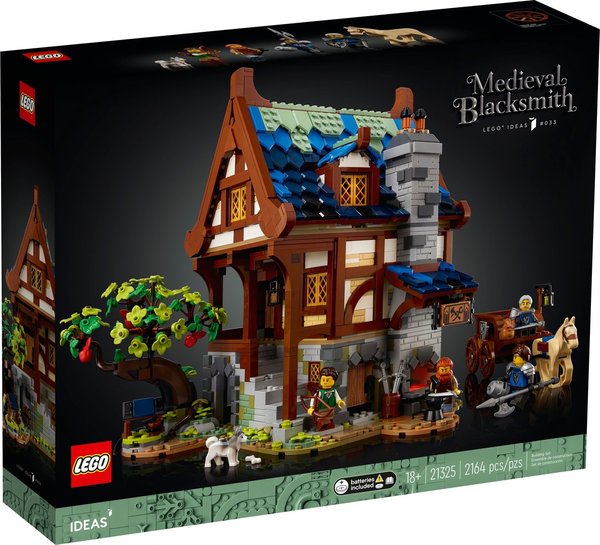 LEGO® IDEAS 21325 Mittelalterliche Schmiede - NEU & OVP -