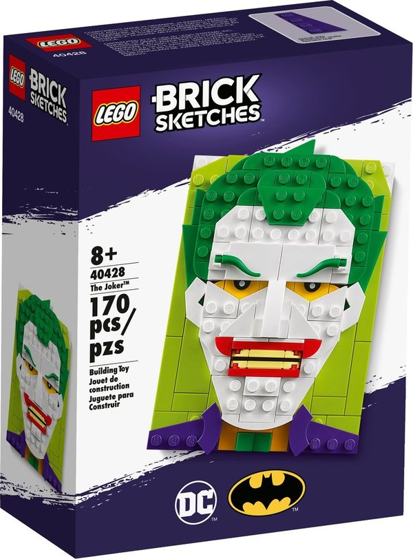 LEGO® DC COMICS™ 40428 BrickSketches™ - Joker™ - NEU & OVP -