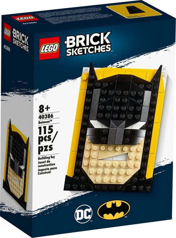 LEGO® DC COMICS™ 40386 BrickSketches™ - Batman™ - NEU & OVP -