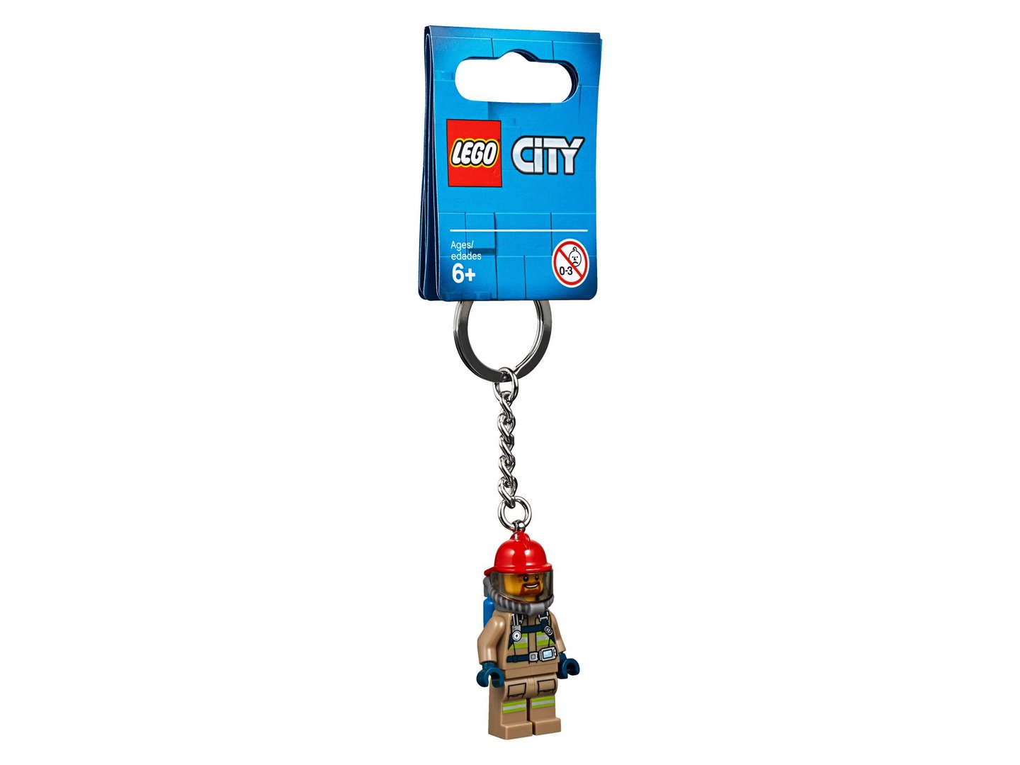 NEU & OVP LEGO® CITY Schlüsselanhänger 853918 Feuerwehrmann 