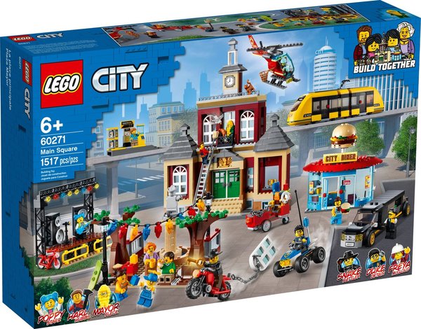 LEGO® CITY 60271 Stadtplatz - NEU & OVP -