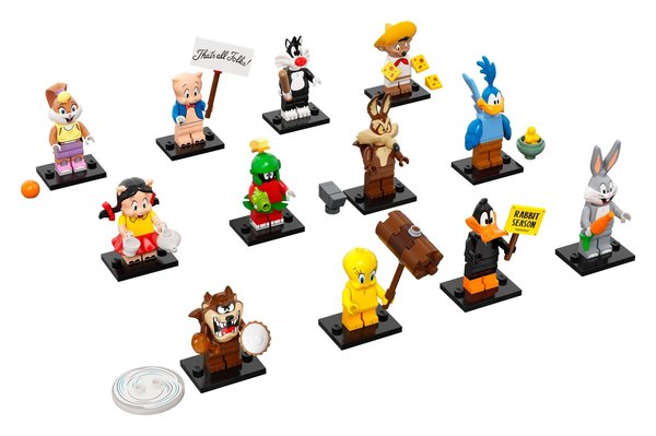LEGO® 71030 Minifiguren Looney Tunes™ Komplett Set - alle 12 Figuren - NEU in OVP -