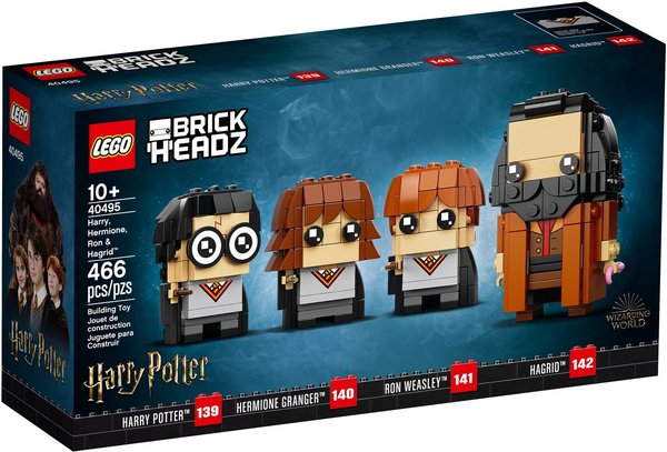 LEGO® Harry Potter™ 40495 BrickHeadz Harry, Hermine, Ron & Hagrid™ - NEU & OVP -