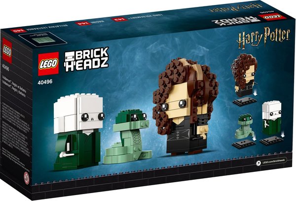 LEGO® Harry Potter™ 40496 BrickHeadz Voldemort™, Nagini & Bellatrix - NEU & OVP -