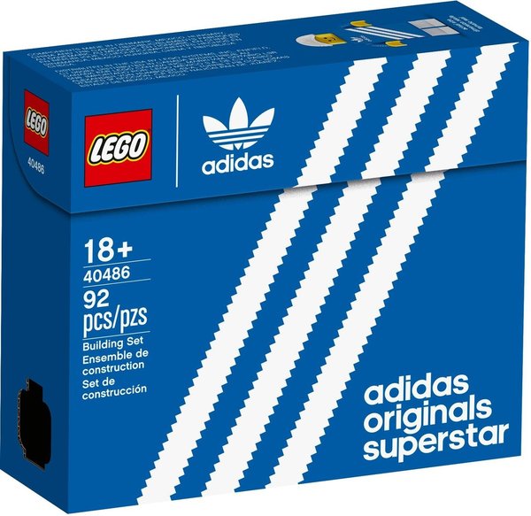 LEGO® 40486 Miniversion adidas Originals Superstar - NEU & OVP -