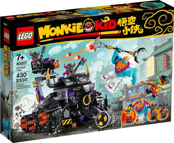 LEGO® Monkie Kid 80007 Gepanzerter Eisenstier - NEU & OVP -