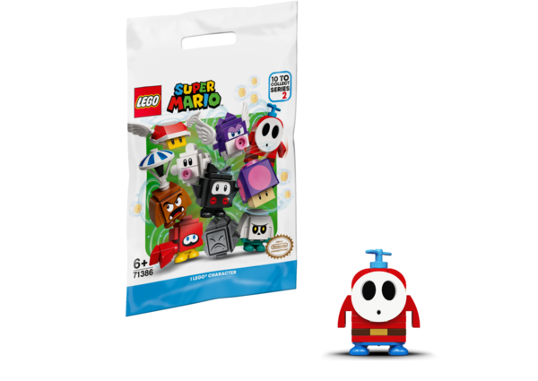 LEGO® Super Mario™ 71386 Mario-Charaktere-Serie 2 / Nr. 6 Fly Guy - NEU in OVP -
