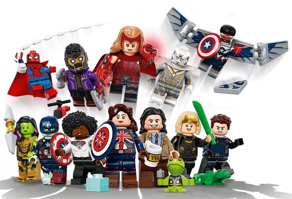 LEGO® 71031 Minifiguren Marvel Studios Komplett Set - alle 12 Figuren - NEU in OVP -