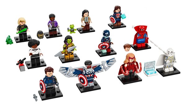 LEGO® 71031 Minifiguren Marvel Studios Komplett Set - alle 12 Figuren - NEU in OVP -