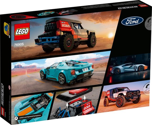LEGO® SPEED CHAMPIONS 76905 Ford GT Heritage Edition und Bronco R - NEU & OVP -