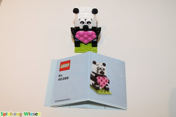 LEGO® Saisonal Polybag 40396 Valentine Panda / Valentinsbär - NEU & OVP -