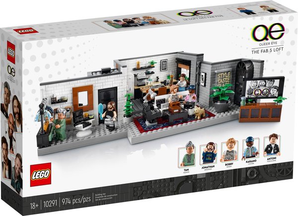 LEGO® CREATOR EXPERT 10291 Queer Eye - Das Loft der Fab 5 - NEU & OVP -