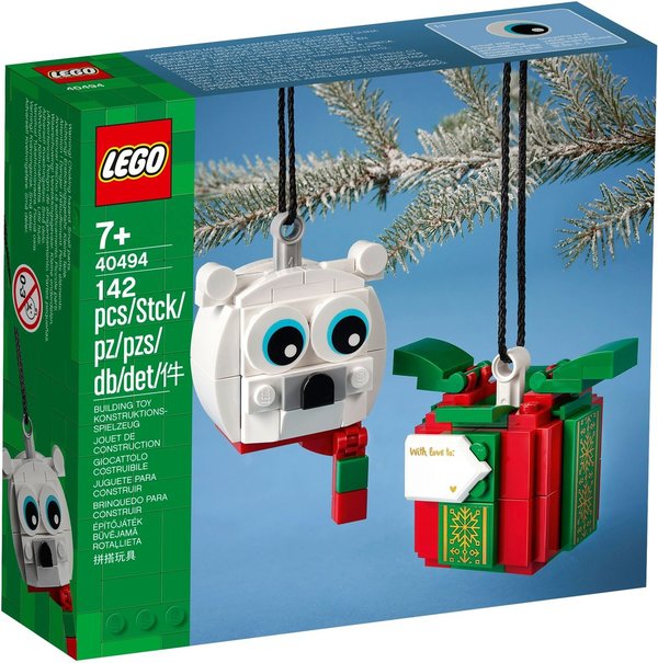 LEGO® SAISONAL 40494 Eisbär und Geschenk - NEU & OVP -