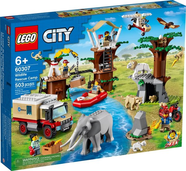 LEGO® CITY Wildlife 60307 Tierrettungscamp - NEU & OVP -