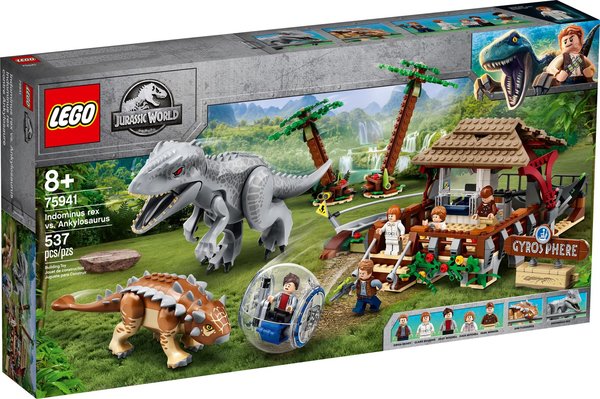LEGO® Jurassic World™ 75941 Indominus Rex vs. Ankylosaurus- NEU & OVP -