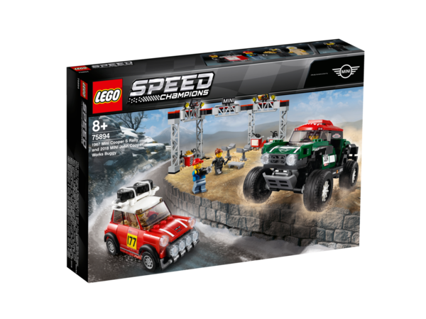 LEGO® SPEED CHAMPIONS 75894 Rallyeauto 1967 Mini Cooper S und Buggy 2018 - NEU & OVP -