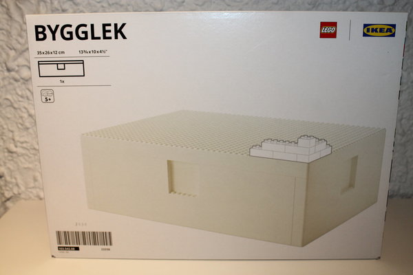 LEGO® BYGGLEK - LEGO®-Schachtel mit Deckel Komplett Set - NEU & OVP -