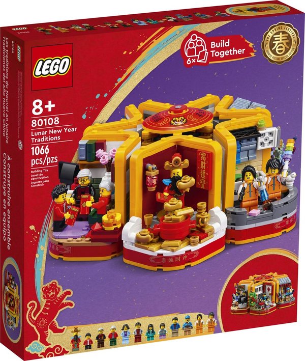 LEGO® Seasonal 80108 Mondneujahrstraditionen - NEU & OVP -