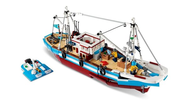 LEGO® 910010 Great Fishing Boat / Großer Fischkutter - NEU & OVP -