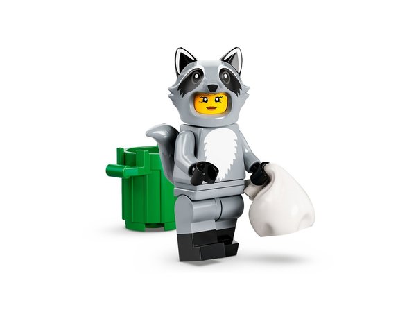 LEGO® 71032 Minifiguren Serie 22 Nr. 10 Waschbär-Fan - NEU in OVP -