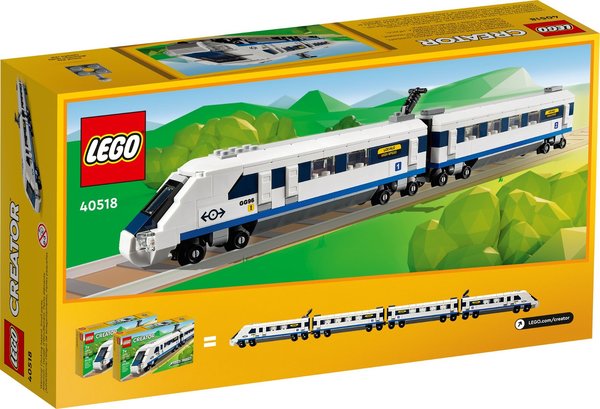 LEGO® CREATOR 40518 Hochgeschwindigkeitszug - NEU & OVP -