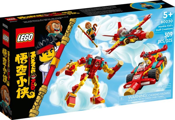 LEGO® Monkie Kid 80030 Monkie Kids magische Maschinen - NEU & OVP -