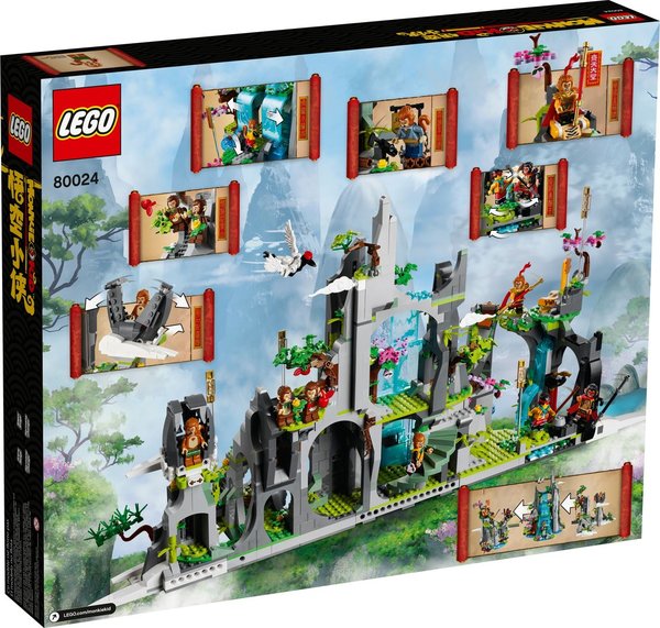 LEGO® Monkie Kid 80024 Der legendäre Berg der Blumen und Früchte - NEU & OVP -