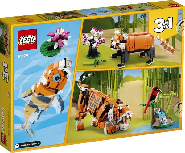 LEGO® CREATOR 31129 Majestätischer Tiger - NEU & OVP -