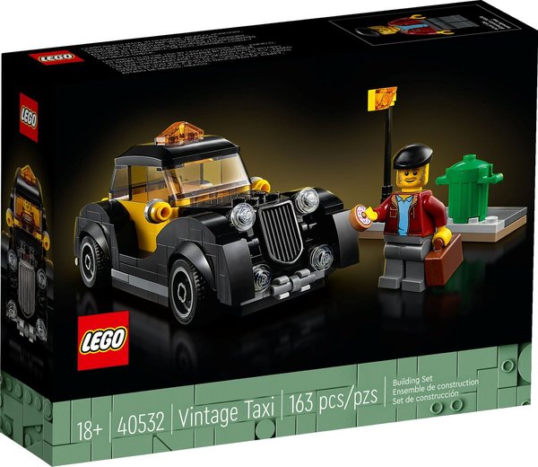 LEGO® CREATOR EXPERT 40532 Oldtimer / Vintage Taxi - NEU & OVP -