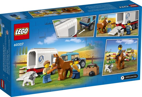 LEGO® CITY 60327 SUV mit Pferdeanhänger - NEU & OVP -