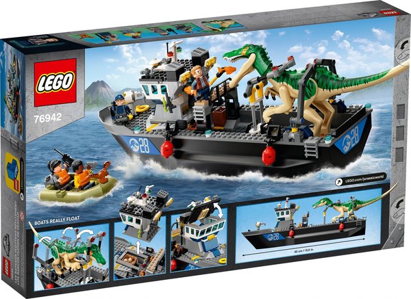 LEGO® Jurassic World™ 76942 Flucht des Baryonyx - NEU & OVP -