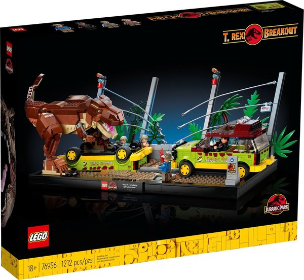 LEGO® Jurassic World™ 76956 Ausbruch des T. Rex - NEU & OVP -